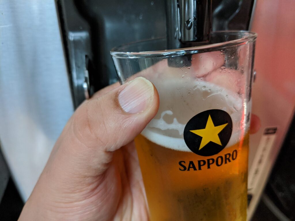 ビールサーバーのコックの使い方