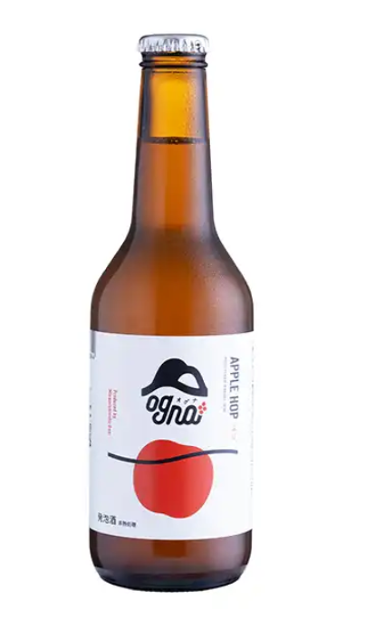 南信州ビールognaの「アップルホップ」