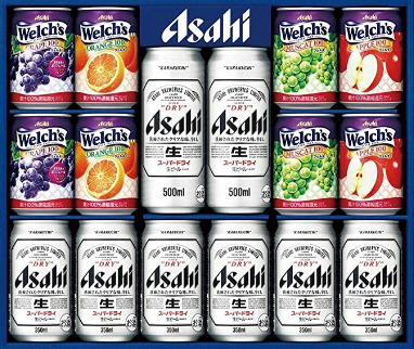 ビールとジュースセットのお中元