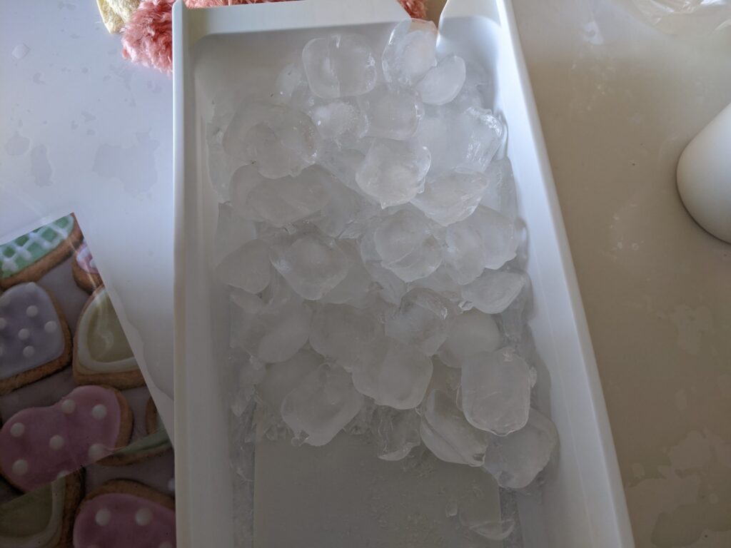 コールドプレートでの生ビール