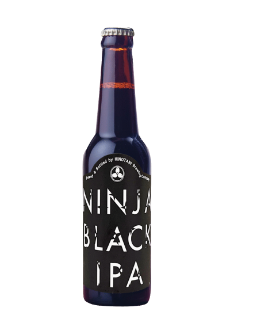 NINJA BLACK IPA 伊賀流忍者麦酒(火の谷ビール)