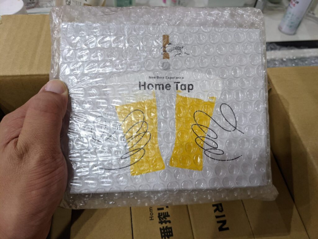 キリンホームタップに付いているビアグラス