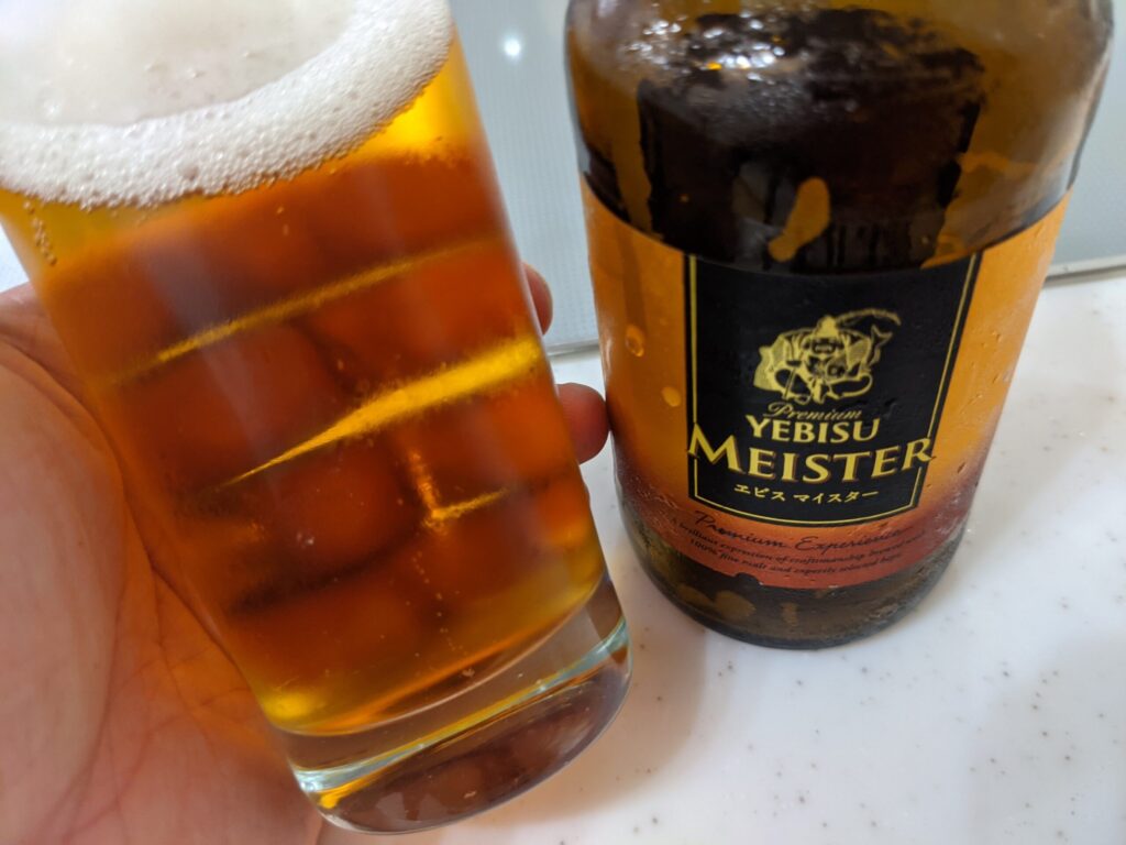 エビスマイスターを飲んだ後