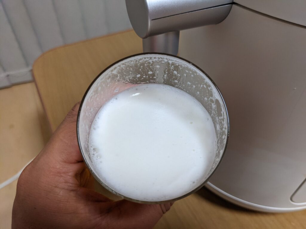 一番搾りプレミアムを一口飲んだところ