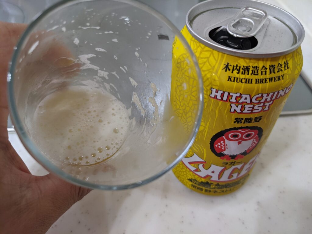 残り2割の常陸野ネストビールラガー