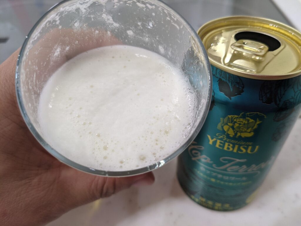 ヱビスホップテロワールを飲んだところ