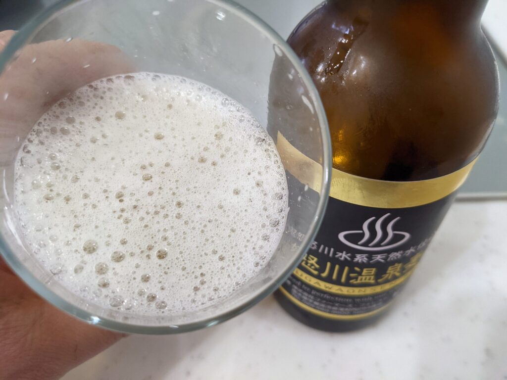 「鬼怒川温泉麦酒」を飲んだところ